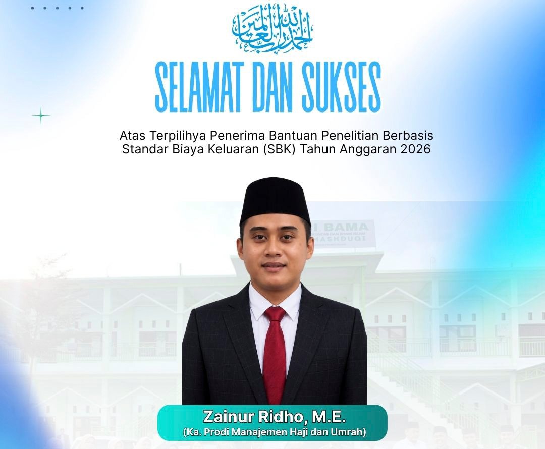 Dosen Institut Badri Mashduqi Lolos Penerima Bantuan Penelitian Berbasis SBK Tahun Anggaran 2026