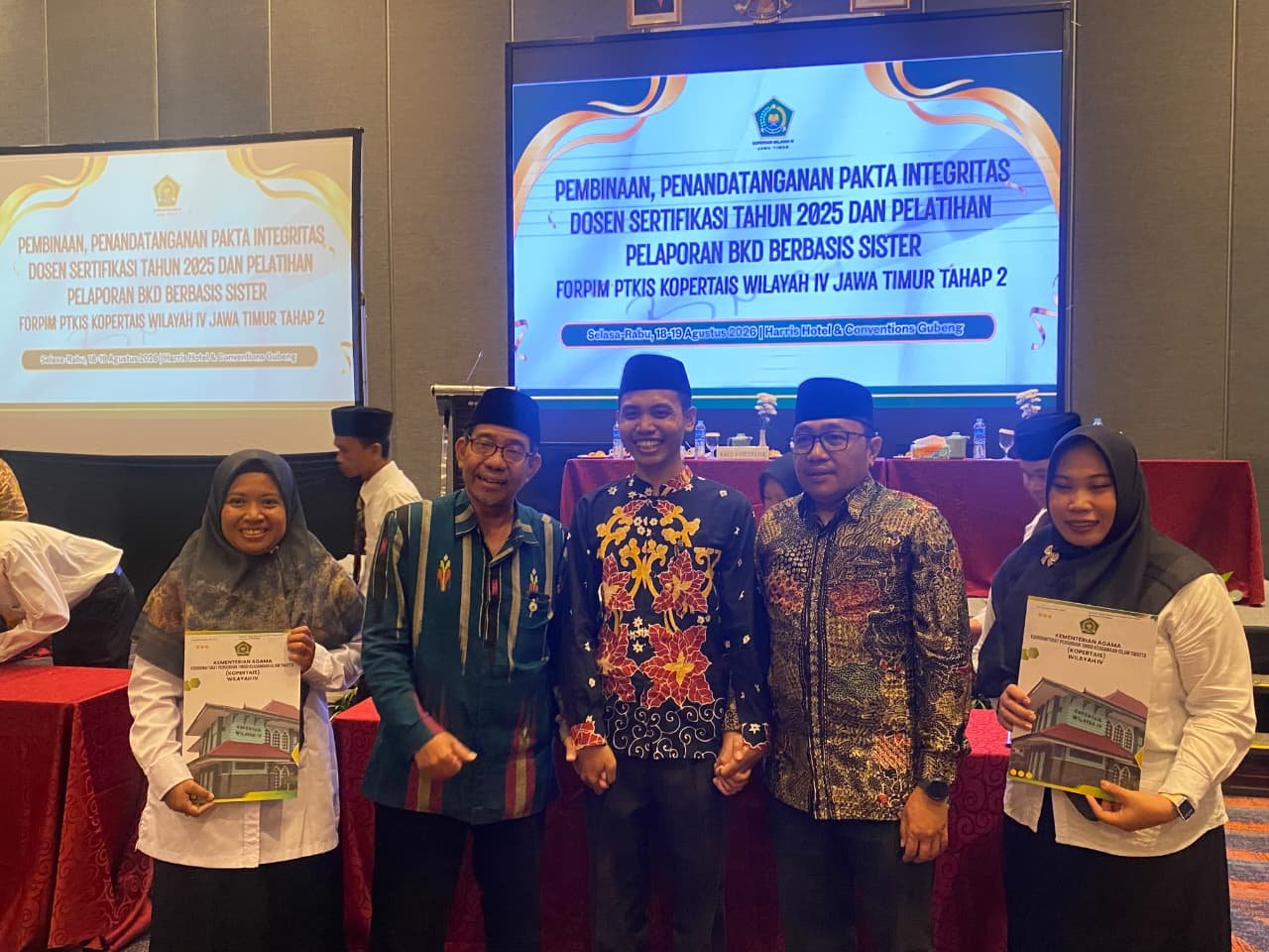 Institut Badri Mashduqi Ikuti Pembinaan dan Pelatihan Pelaporan BKD Berbasis SISTER