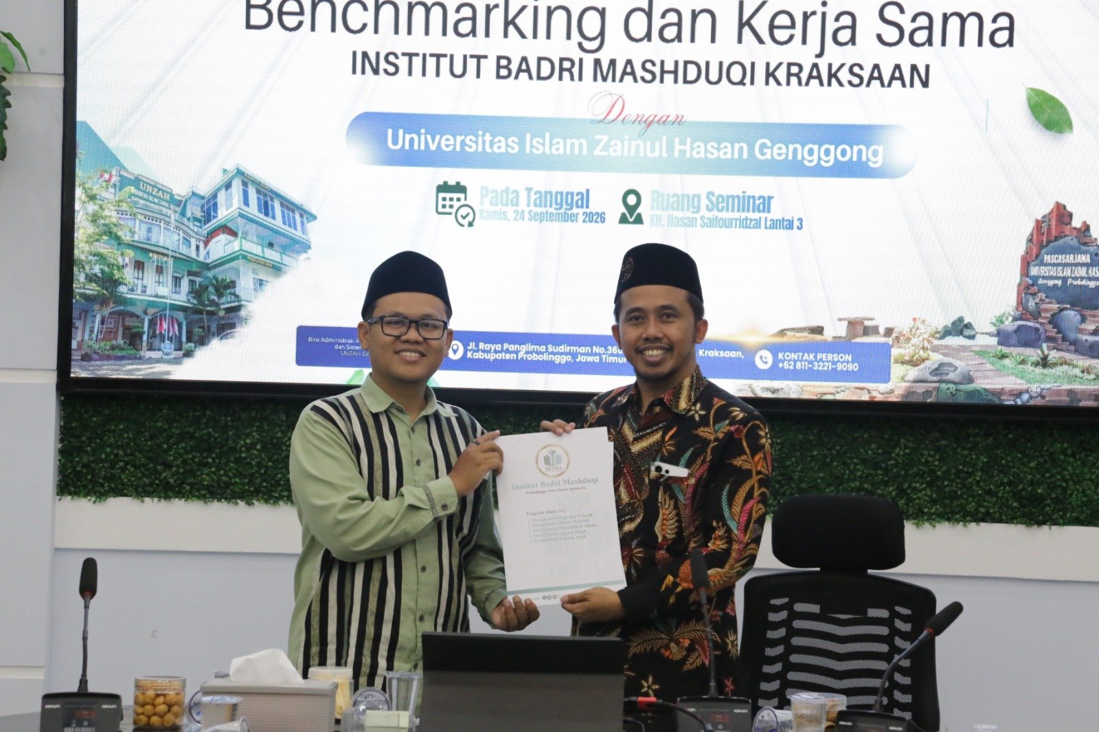 IBAMA Laksanakan Silaturahmi dan Benchmarking ke UNZAH Genggong Probolinggo