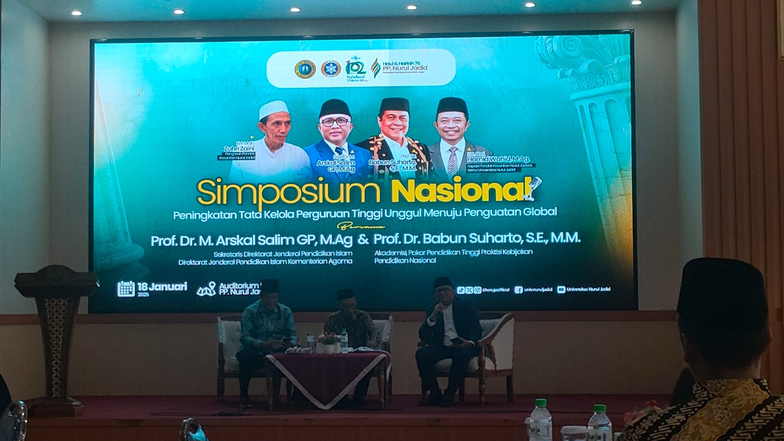 STEBI BAMA MENGIKUTI Seminar Nasional: Inovasi Perguruan Tinggi Pesantren untuk Indonesia Emas 2045