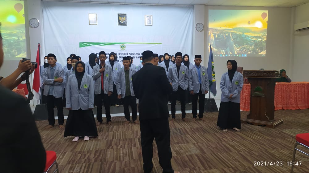“PELANTIKAN PENGURUS BADAN EKSEKUTIF MAHASISWA (BEM) STEBI BAMA"